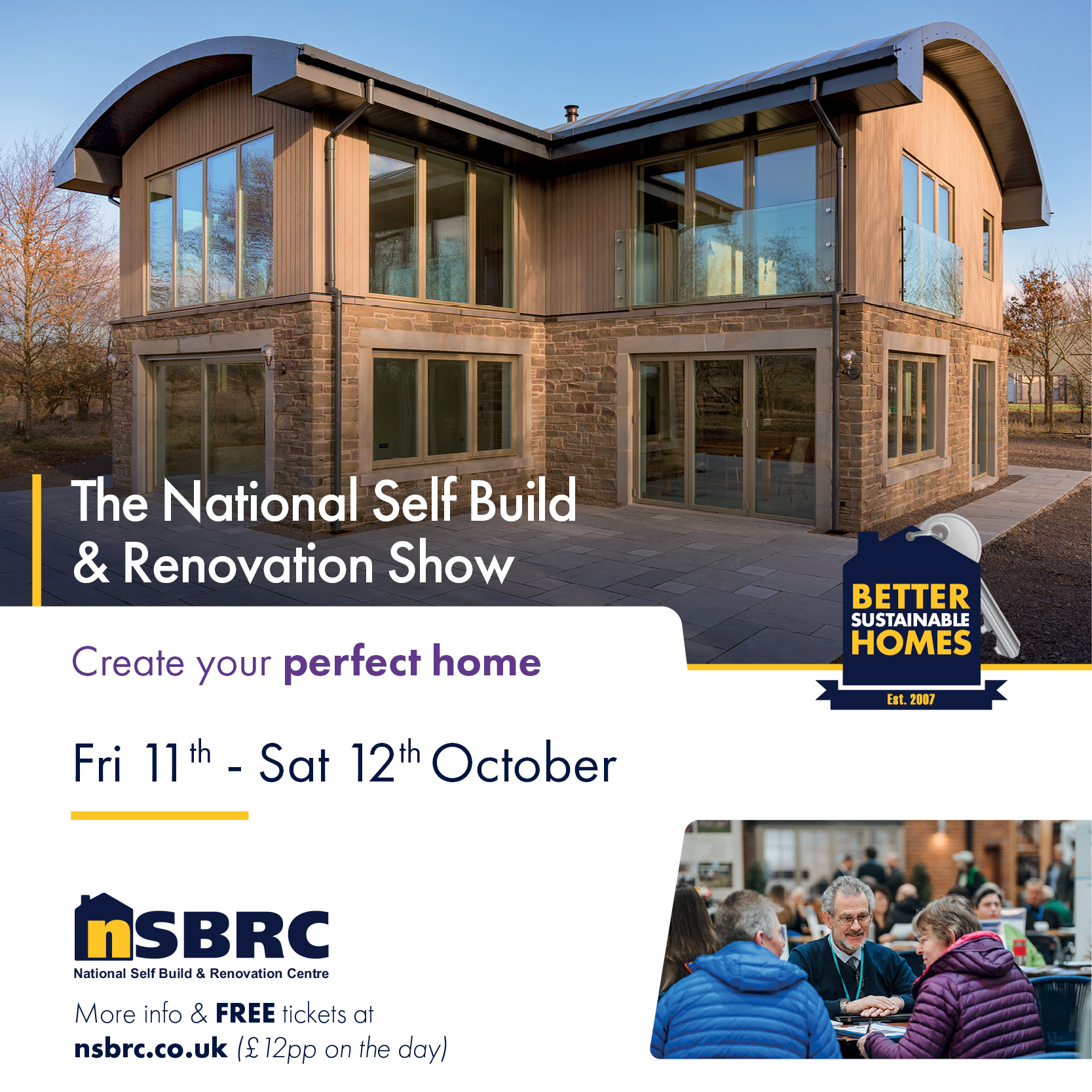 NSBRC_OCT_2024_Show_Sharing_Graphic_1200x1200px Advert for BuildIt Live South West show in Exeter on 7th and 8th September 2024