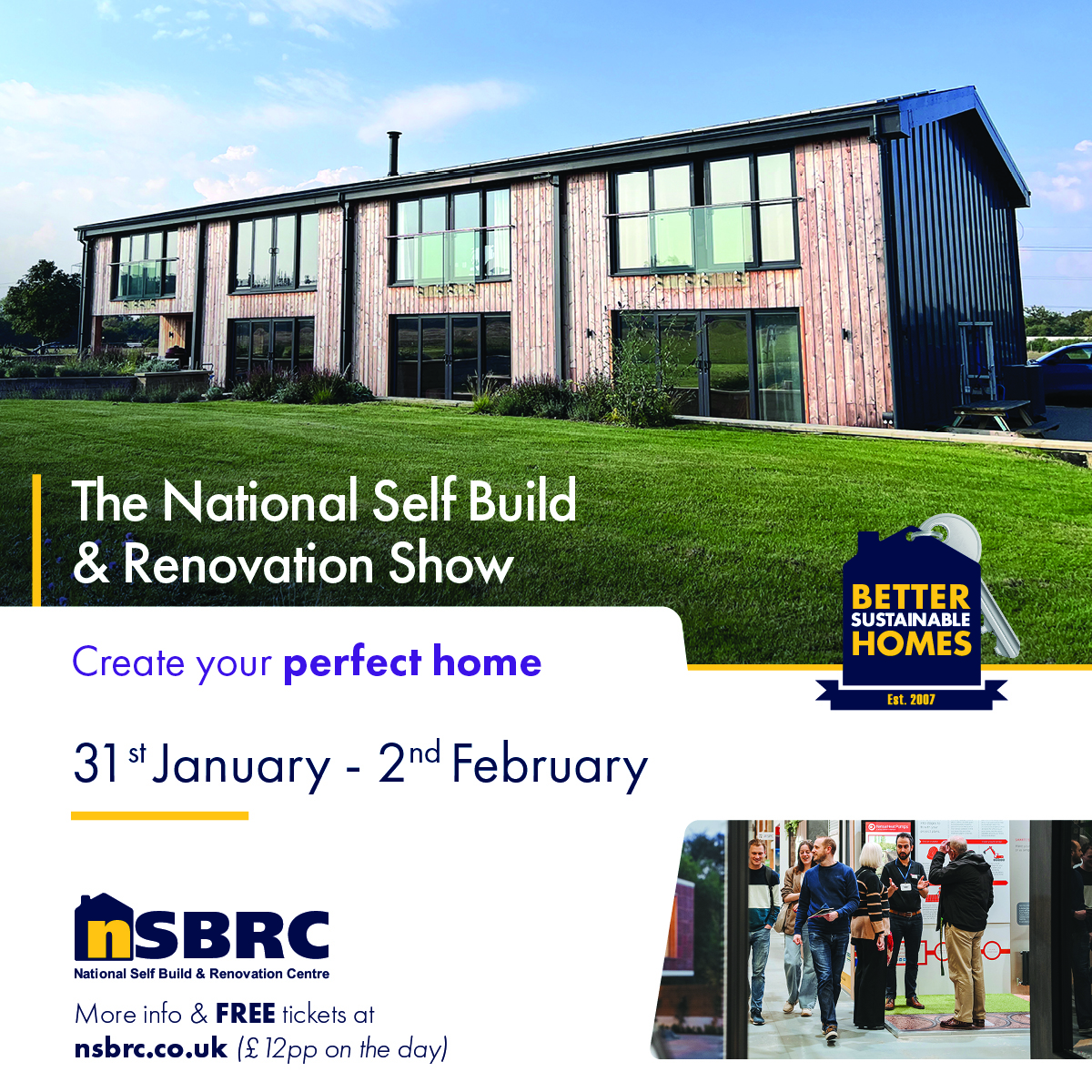 NSBRC_January_2025_Show_Sharing_Graphic_1200x1200px Advert for BuildIt Live South West show in Exeter on 7th and 8th September 2024